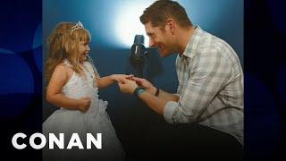 A 5-Year-Old Proposed To Jensen Ackles | CONAN on TBS