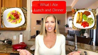 What I Eat - Lunch and Dinner Ideas - Jenifer Jenkins