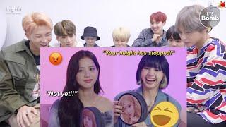 BTS REACTION TO BLACKPINK FUNNY AND SAVAGE MOMENTS