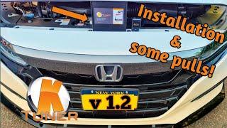 KTUNER Stage 2 flash and some pulls | Honda Accord 2.0t w/ Rv6 Catted downpipe