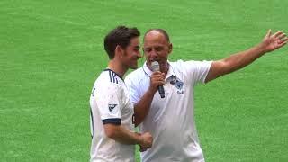 Interview with Colin O'Donoghue during Charity Soccer Game