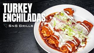 Turkey Enchiladas Recipe - Easy Left Over Turkey Recipes