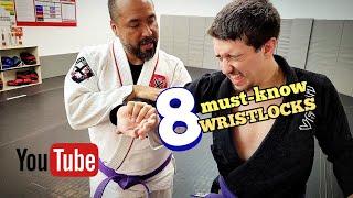 8 Wristlocks to know for Self-defense  & BJJ