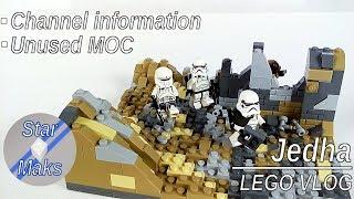 Lego Jedha MOC - Lego Star Wars Vlog 2 | Star Maks