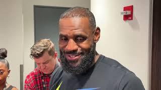 LeBron James discusses Christmas matchup with Steph Curry & Warriors, Bronny, loss to Pistons