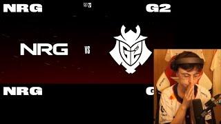 NRG vs G2 | Caedrel co stream FULL VOD | Worlds 2023 Swiss Stage day 6