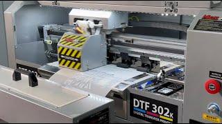 DTF302K - Plotter de DTF Têxtil da Microjet - Elasticidade, qualidade e durabilidade