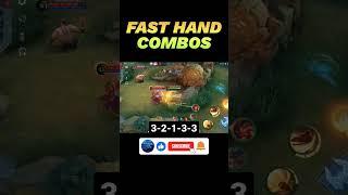 Paquito FAST HAND Combos #shorts #mobilelegends #mlbb #viral #shortsvideo #paquito #montage