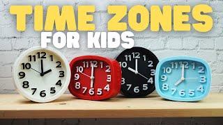 Time Zones for Kids | Learn about the time zones of the world.