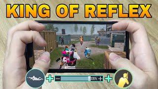 KING of REFLEXBest Setting TDM Guide for Win Every Close Combat | TDM Handcam PUBG BGMI