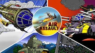 Air Assault - All Bosses + Ending | Childhood Game