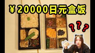 200日元Vs20000日元盒飯開箱！普通群眾和日本大佬吃的有啥區別？