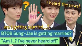 Someone who waited for Sung-Jae to marry BTOB Sung-Jae...?