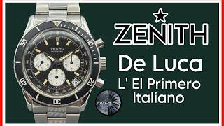 Zenith El Primero De Luca. Orgoglio italiano 