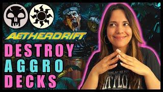 OPPONENTS WILL REGRET KILLING YOUR CREATURES | AETHERDRIFT STANDARD | MTG ARENA GAMEPLAY