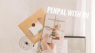  real time asmr penpal with me // autumn theme 