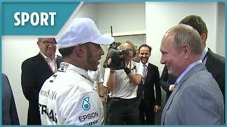 Hamilton to Putin: “I won't spray you with champagne"