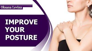 How To Correct Your Posture? Three minutes a day for neck pain