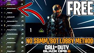 BLACK OPS 6 BOT LOBBY GLITCH | NO SBMM/RerverseBoost/2BOX METHOD