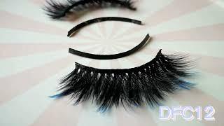 DFC12 ONLYCANAS Hot Selling 3d Magnetic Eyelashes Lashes 28 Cannes Lashes Factory