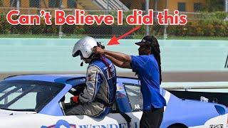 My FIRST time driving a NASCAR *What Happened?!*