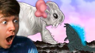 GODZILLA EARTH vs ADULT CLOVERFIELD! (Reaction)