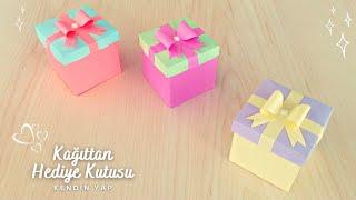 EASY MAKING GIFT BOX FROM PAPER️SPECIAL GIFT BOX FOR MOTHER'S DAY 