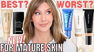 5 Best & Worst NEW Foundations for Mature Skin | 2025 Foundation Roundup