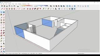 RESTAURANT DESIGN PART 1 l SKETCHUP TUTORIAL FOR BEGINNERS l AUTOCAD AND INTERIOR