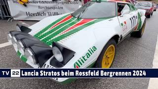 MOTOR TV22: Legendärer Lancia Stratos Gruppe 4 beim Rossfeld Bergrennen 2024