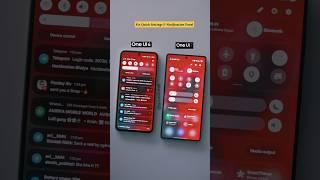 Fix Quick Settings & Notification Panel On Samsung One UI 7