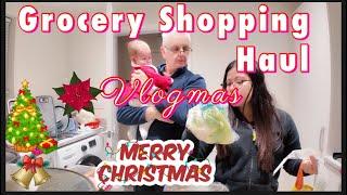 LIFE IN UK  |Vlogmas GROCERY SHOPPING HAUL | FILIPINO BRITISH COUPLE