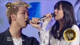 【TVPP】[SUB] RM (BTS) - Umbrella,  랩몬스터(방탄소년단)- 우산 @ Duet Song Festival