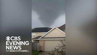 Tornado outbreak reported in Texas