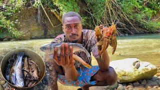 SEARCHING FOR THIS RARE BREED OF CRAYFISH NATIVE Montego Bay