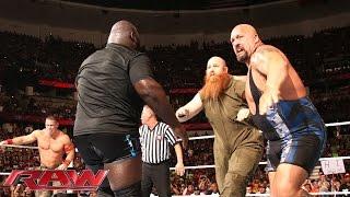 John Cena, Big Show & Mark Henry vs. The Wyatt Family: Raw, Aug. 25, 2014