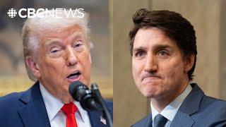 Trump responds after Trudeau announces retaliatory tariffs