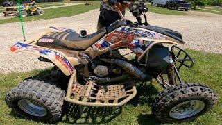 Test Riding Michael Sabo's Honda TRX250R