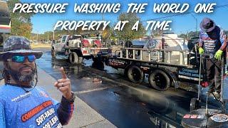 ⁠ "Mesmerizing Pressure Washing: Watch Grime and Dirt Vanish Before Your Eyes!"