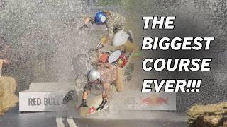 WILL ANYONE FINISH THE BIGGEST COURSE EVER!?  #redbullsoapboxrace