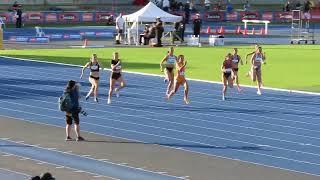 200m Open Women Final, 2024 Australian Championships, Adelaide 14 April 2024