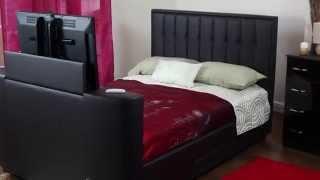 Ravel TV Bed Luxury Bed - Double  & King Size