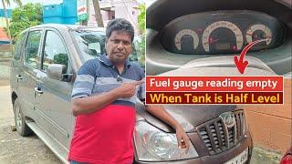 Fuel gauge reading empty when tank is full | Fuel Level Indicator Not Working | Fuel Sensor Open