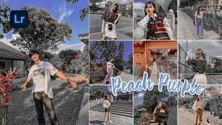 Lightroom Mobile Presets Free DNG | Peach Purple Preset | Free DNG & XMP 2021