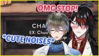 Vox getting flustered at Ike's TSKR noises! 【NIJISANJI EN | Vox Akuma】