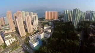 Aerial Video at Ma On Shan 馬鞍山市中心 (4K UHD)