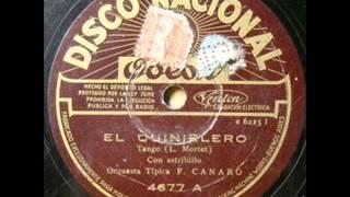 El quinielero - Charlo con la orq  de Francisco Canaro (1930-10-29 )