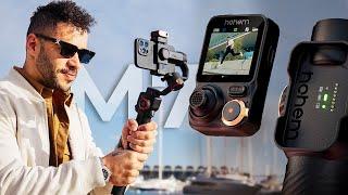 HOHEM M7: O Gimbal com Câmera, Inteligência Artificial e Controle Touch! - REVIEW