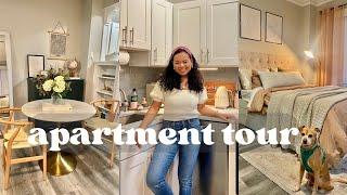 My Studio Apartment Tour! 400 Sq. ft in Chicago