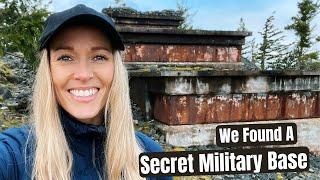 ABANDONED WWII Military Base | Exploring Secret War Bunker | Abandoned Places British Columbia